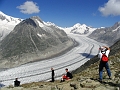 Eggishorn, Grosse Aletschgletscher